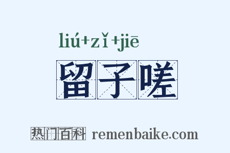 留子嗟是什么意思的图片